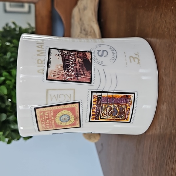 Starbucks Barista 2002 International Coffee Stamps 16 Oz. Mug - Picture 2 of 6
